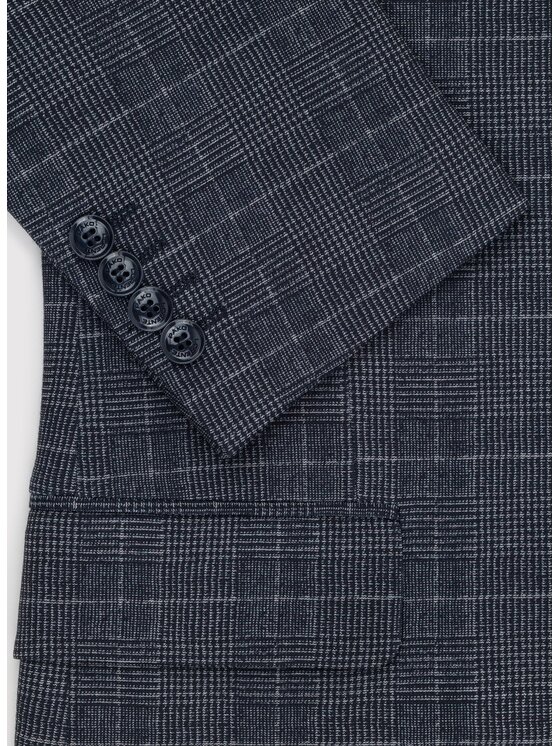 Pako Lorente Pako Lorente Marynarka P26WF-3X-004 Granatowy Slim Fit