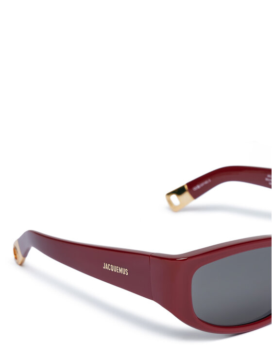 JACQUEMUS JACQUEMUS Sončna očala JAC5C3SUN Bordo rdeča