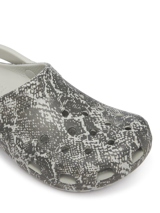 Crocs Crocs Klapki Classic Pop Animal 214153 Szary