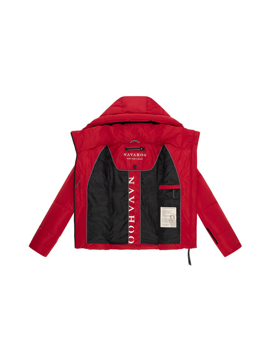 Navahoo Navahoo Kurtka zimowa Frostherz Czerwony Regular Fit