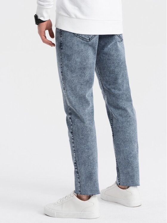 Ombre Ombre Jeansy P923 Modrá Regular Fit