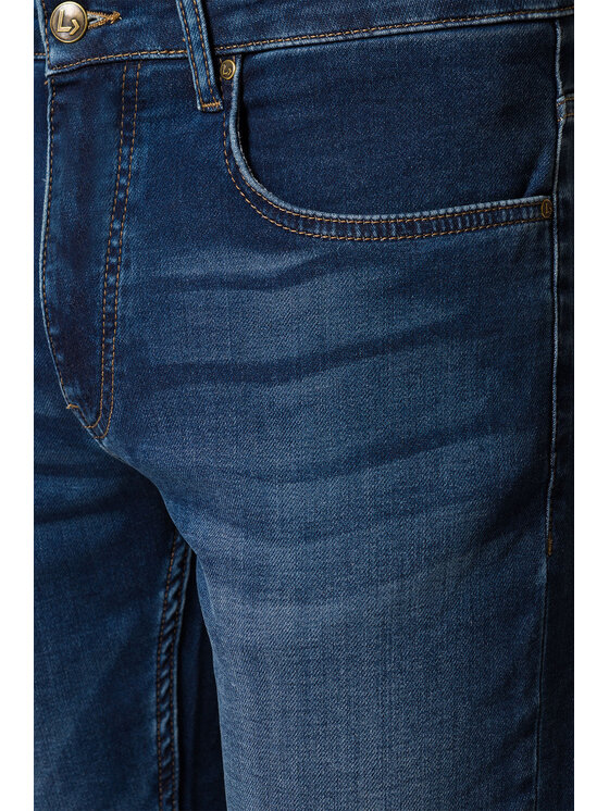 Lancerto Lancerto Jeansy Aidan SP113222000009 Granatowy Slim Fit