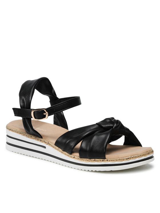 Clara Barson Clara Barson Sandalen WS075-07 Schwarz