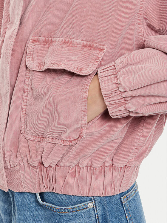 Roxy Roxy Geacă Slow Song ERJJK03614 Roz Oversize
