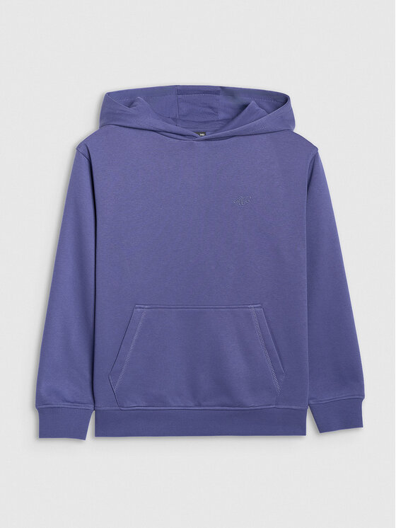 4F 4F Bluza BASIC+ Niebieski Oversize