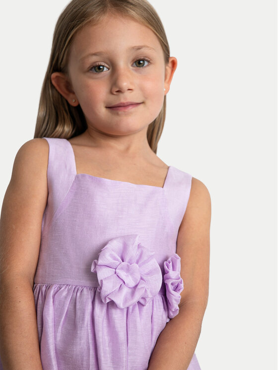 Mayoral Mayoral Eleganta kleita 3916 Violets Regular Fit