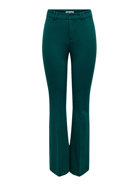 ONLY ONLY Pantaloni di tessuto Peach 15298660 Verde Flared Fit