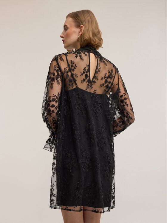 Motivi Motivi Vestito da giorno 7093W001498N033 Nero Regular Fit