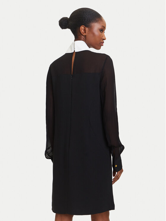 KARL LAGERFELD KARL LAGERFELD Rochie de zi A3W13020 Negru Regular Fit