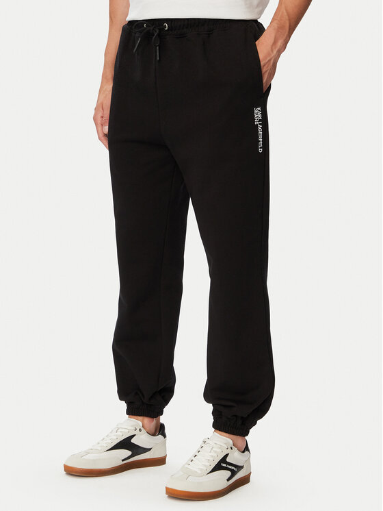 Karl Lagerfeld Jeans Karl Lagerfeld Jeans Jogginghose B3M10014 Schwarz Slim Fit