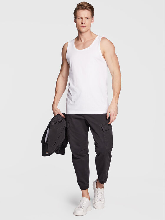 BOSS Boss Sada 3 kusů tank topů 50475278 Bílá Regular Fit