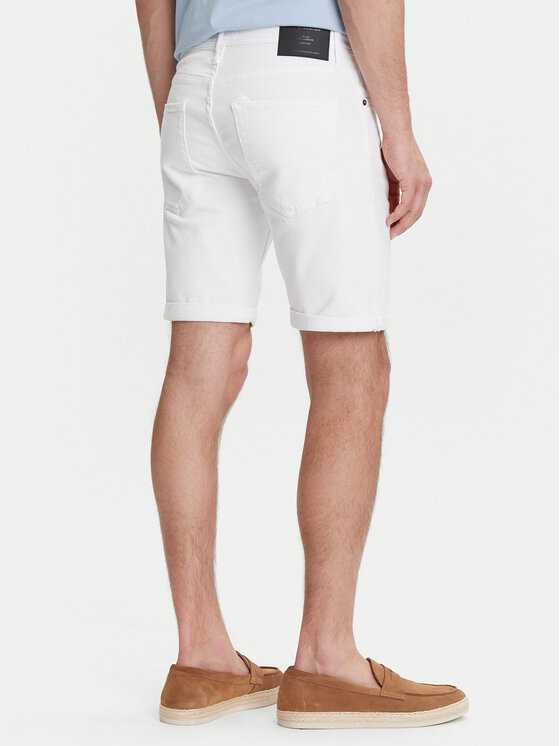 Jack&Jones Jack&Jones Džínsové šortky Rick 12274985 Biela Regular Fit