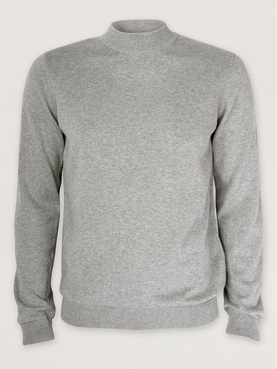 Willsoor Willsoor Sweter 71414 Szary Regular Fit