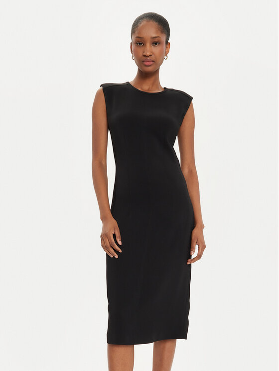 PINKO PINKO Koktélruha 104216 A213 Fekete Slim Fit