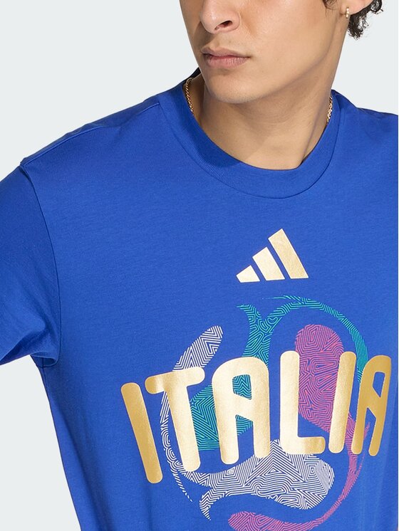 adidas adidas Koszulka techniczna FIFA World Cup 26™ Italy Niebieski jasny Regular Fit