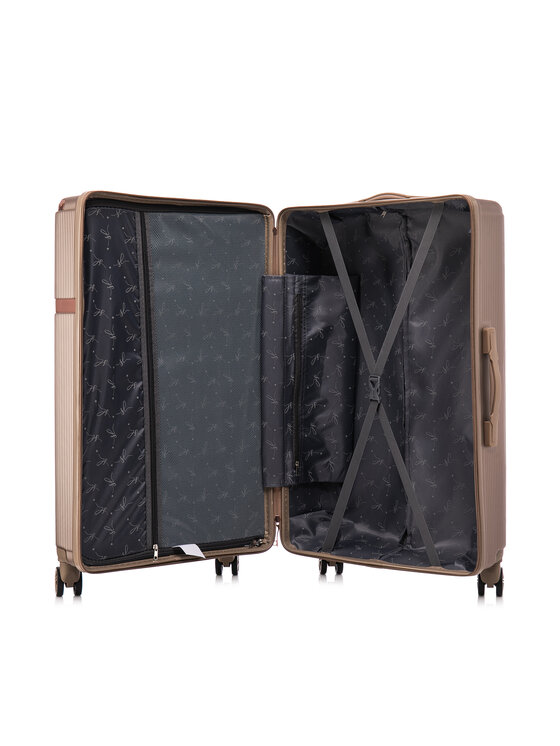 Semi Line Semi Line Valigia grande T5946-4 Marrone