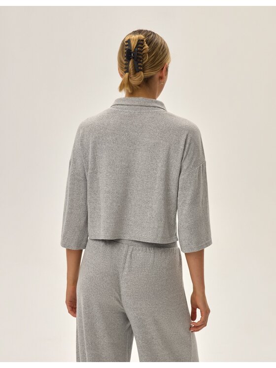 Esotiq Esotiq Piżama 42077 Beżowy Regular Fit