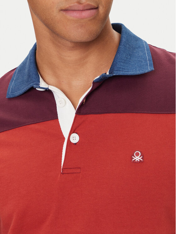 United Colors Of Benetton United Colors Of Benetton Polo 3BC1U302L Έγχρωμο Regular Fit