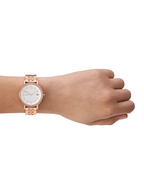 Skagen Skagen Hodinky Signatur Sport Lille SKW3136 Růžové zlato
