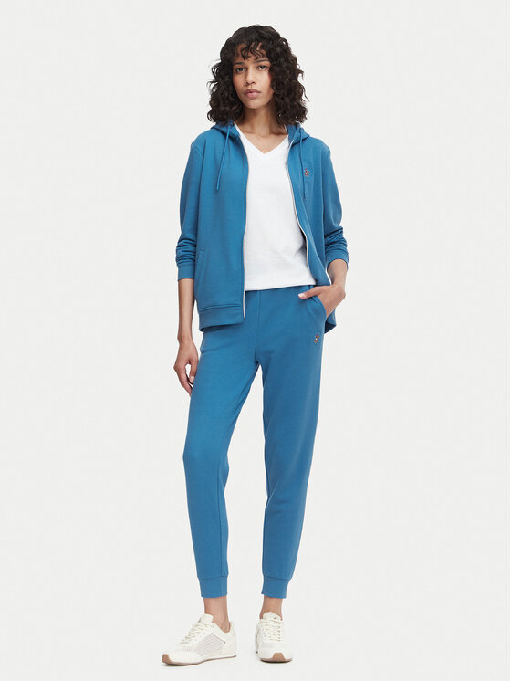 Beverly Hills Polo Club Beverly Hills Polo Club Sportinės kelnės P-SS26W-TF546550 Mėlyna Regular Fit
