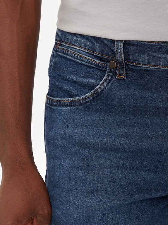 Wrangler Wrangler Jeansy Greensboro 112358221 Niebieski Straight Fit