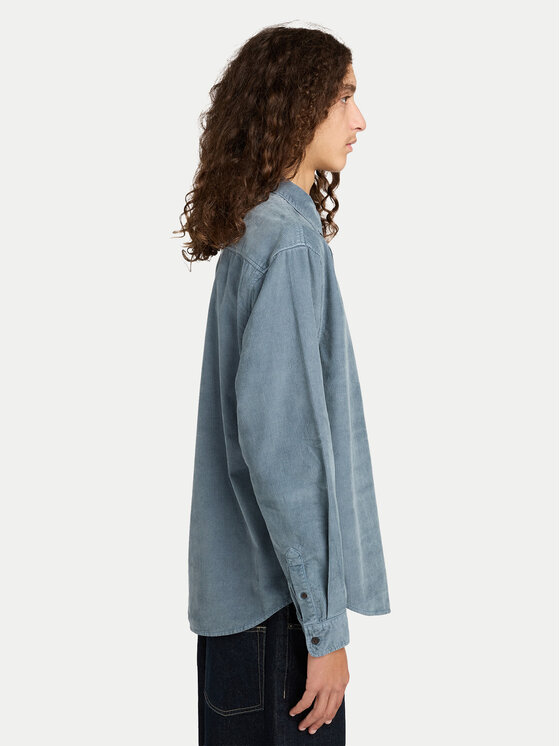 Element Element Särk Button Down Regular Corduroy ELYWT00187 Sinine Regular Fit