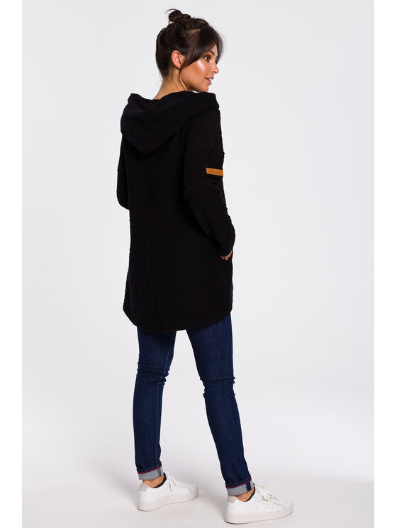 BeWear BeWear Bluza B131 Czarny Baggy Fit