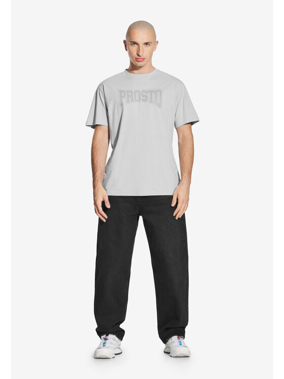 PROSTO. PROSTO. Jeansy Bunker Szary Regular Fit