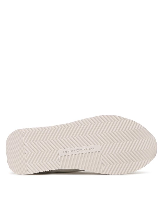Tommy Hilfiger Tommy Hilfiger Sneakersy Runner With Th Webbing FW0FW06948 Biały