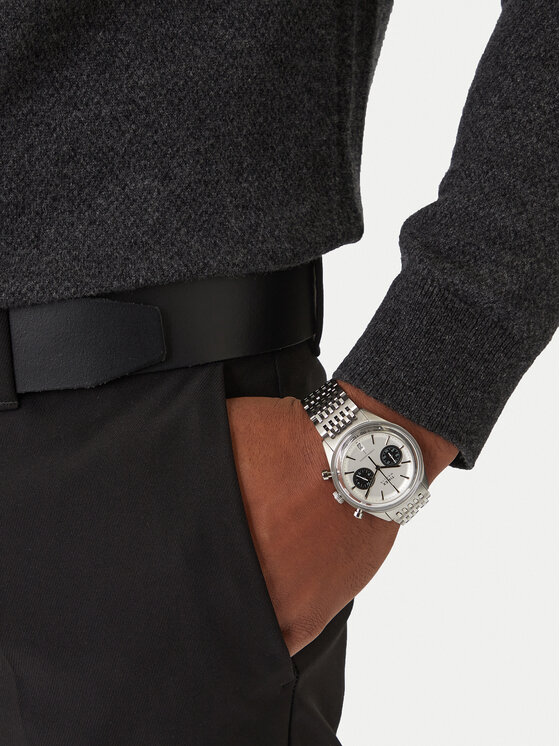 Timex Timex Ρολόι Marlin TW2Y24600 Ασημί