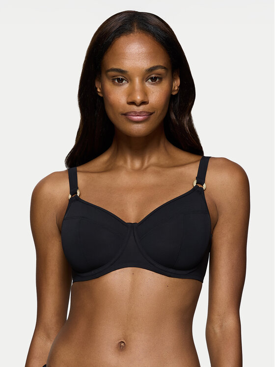 Triumph Triumph Bikini partea de sus Summer Twist 10222568 Negru