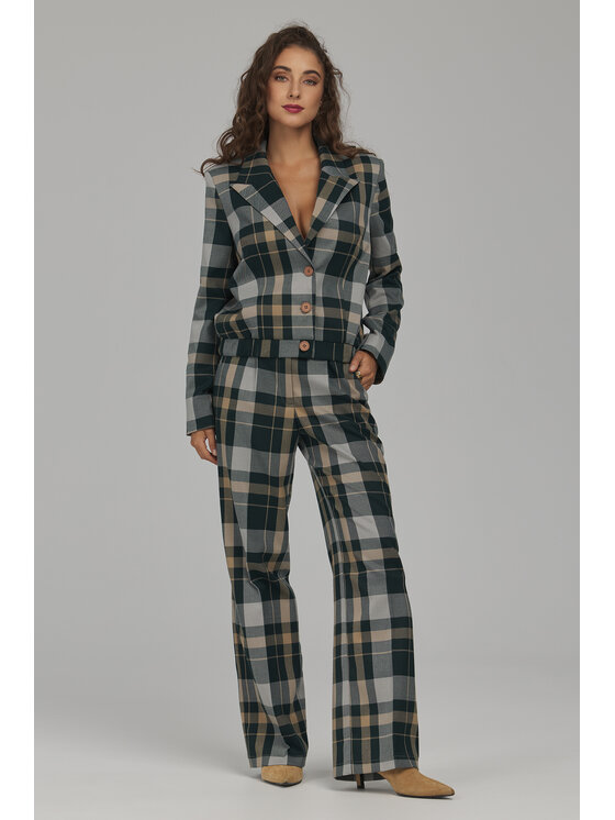 NIFE NIFE Spodnie materiałowe SD147 Kolorowy Straight Fit
