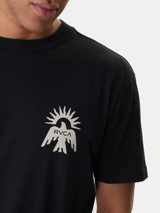 RVCA RVCA Marškinėliai Las Cruces EVYZT00279 Juoda Regular Fit