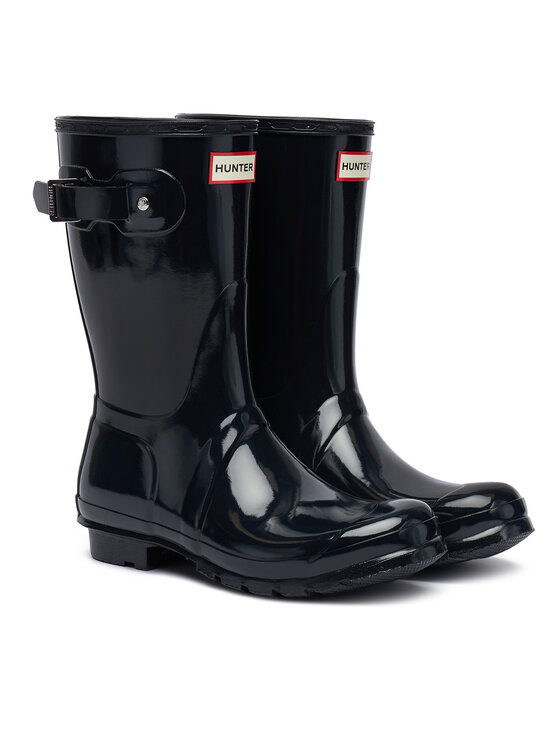 Hunter Hunter Gumene čizme Org Short Gloss WFS1000RGL Tamnoplava