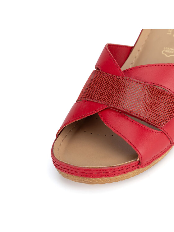 Go Soft Go Soft Pantoletten ARC-2309-07 Rot
