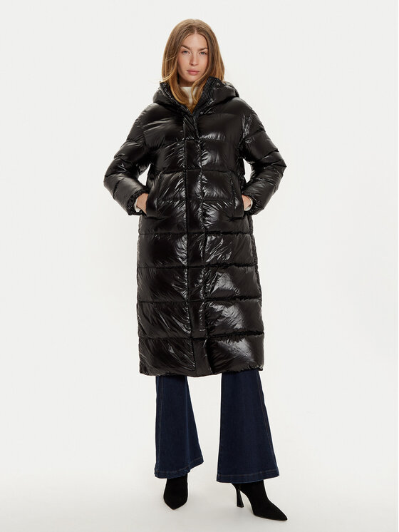 Hetregó Hetregó Daunenjacke Tara 8N728 Schwarz Regular Fit