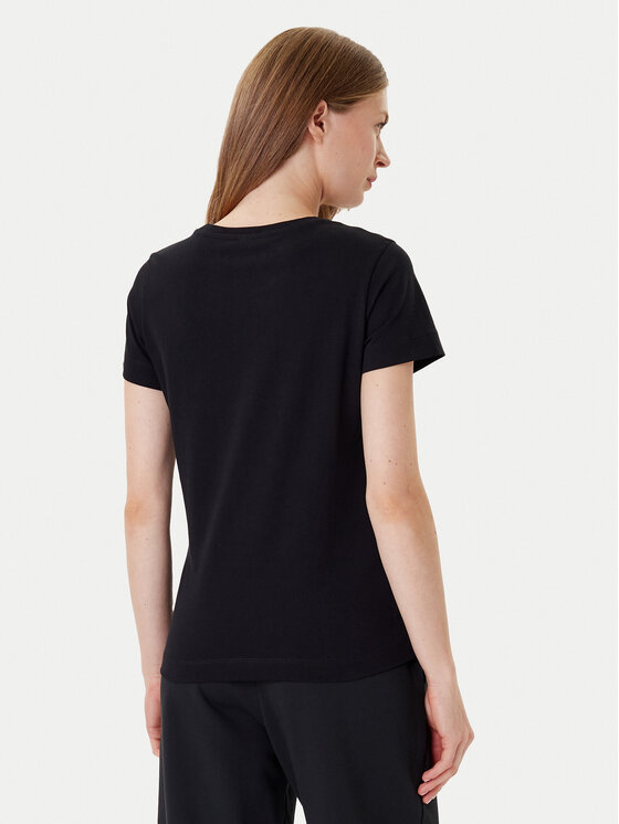 PINKO PINKO T-Shirt Bussolotto 100355 A2RD Czarny Regular Fit