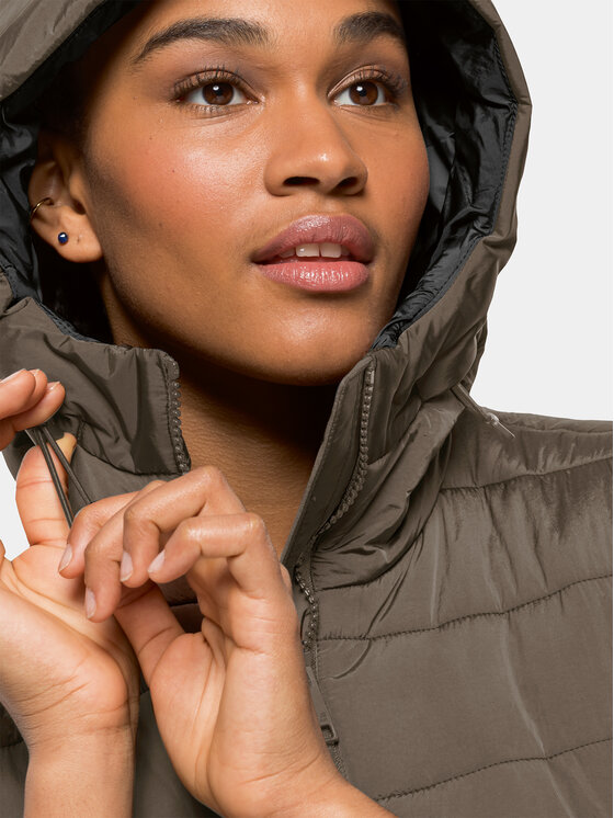 Jack Wolfskin Jack Wolfskin Αμάνικο Μπουφάν Eisbach Vest 1206991 Καφέ Regular Fit