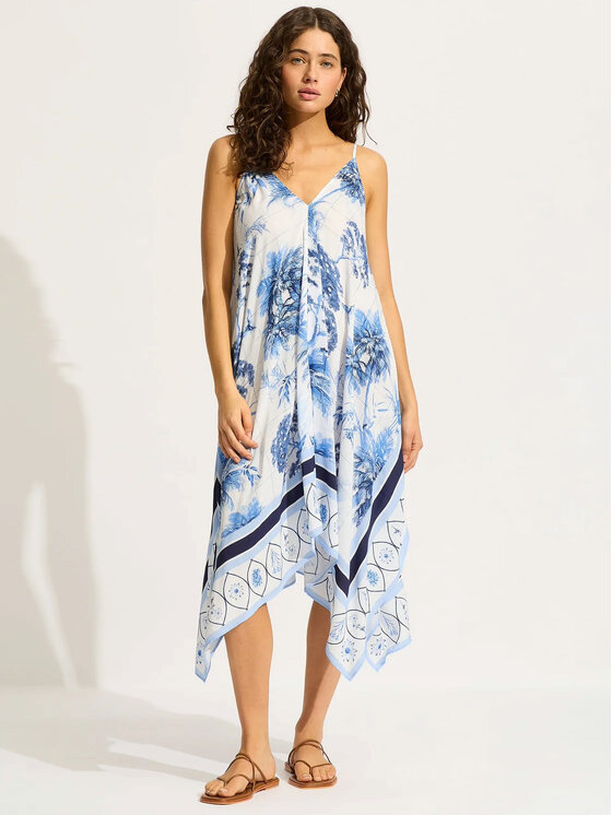 Seafolly Seafolly Vestito da spiaggia 55468-DR Bianco