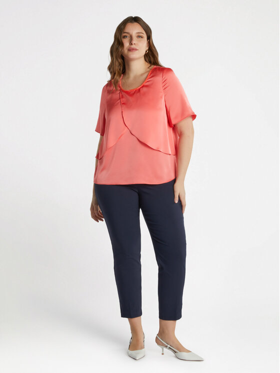 Fiorella Rubino Fiorella Rubino Blusa 2726T002212N016 Arancione Regular Fit
