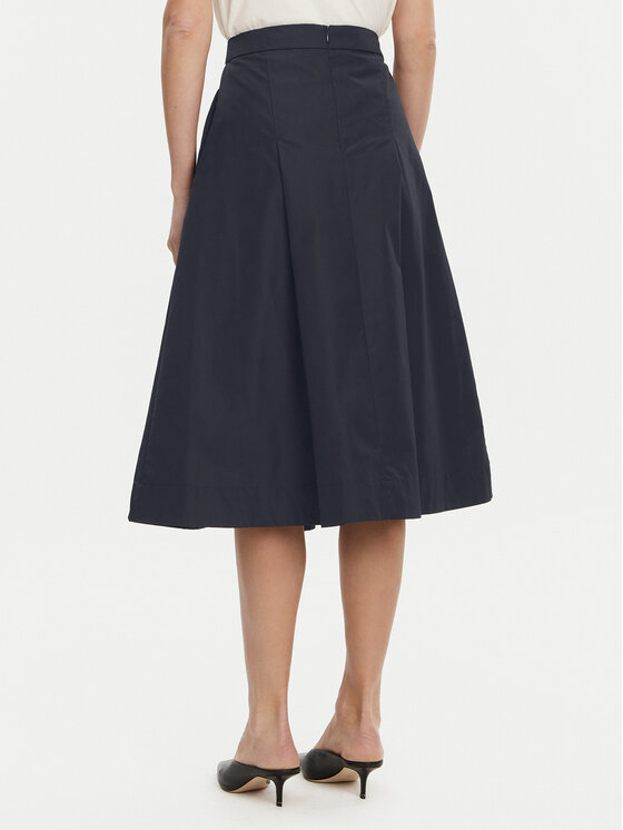 MAX&Co. MAX&Co. Trapézová sukňa Oca 2516101012200 Tmavomodrá Regular Fit