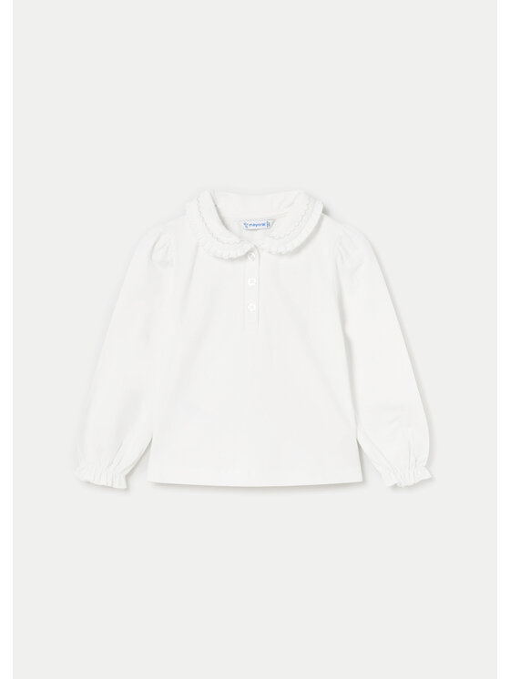 Mayoral Mayoral Bluse 104 Écru Regular Fit