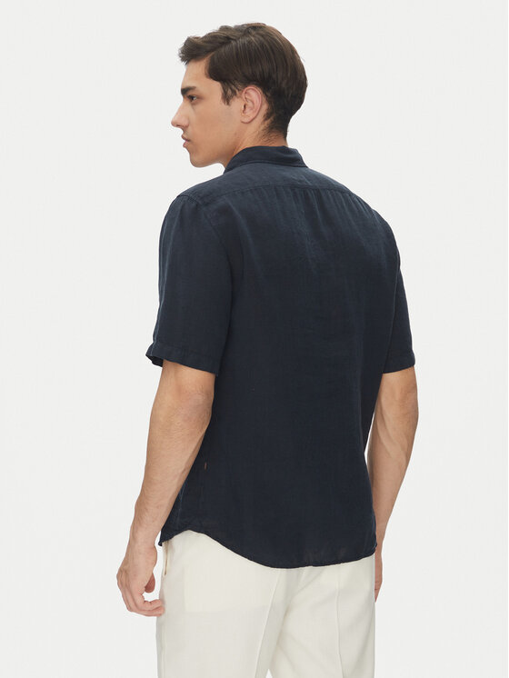 BOSS BOSS Koszula 50537382 Granatowy Regular Fit