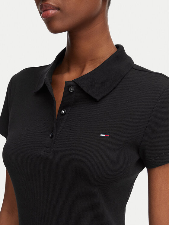 Tommy Jeans Tommy Jeans Ikdienas kleita DW0DW22852 Melns Slim Fit
