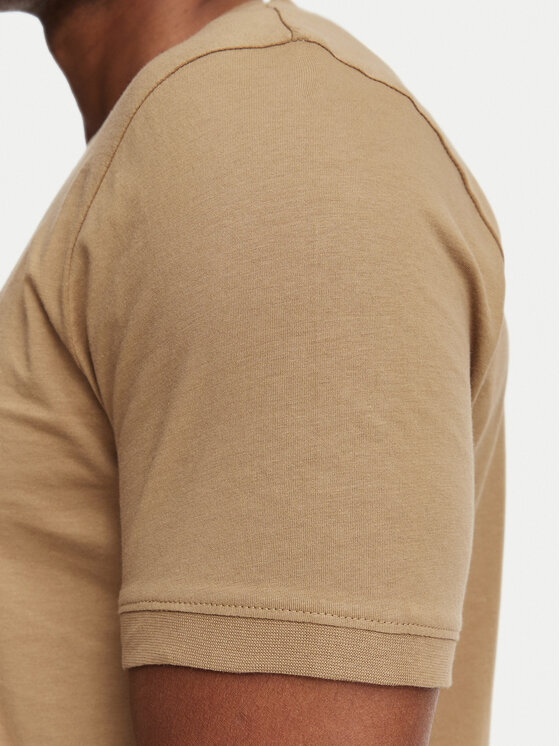 HUGO HUGO T-särk Diragolino212 50447978 Beež Regular Fit