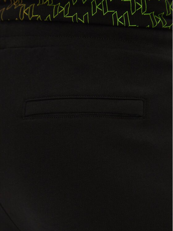 KARL LAGERFELD KARL LAGERFELD Szorty sportowe 705402 552917 Czarny Regular Fit
