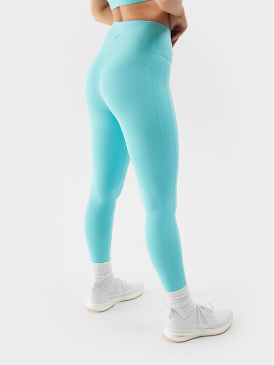 4F 4F Colanți 4FWSS24TFTIF232 Albastru Slim Fit