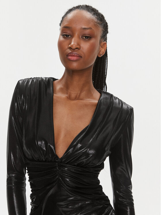 PINKO Pinko Kokteilinė suknelė 103145 Y5RA Juoda Slim Fit