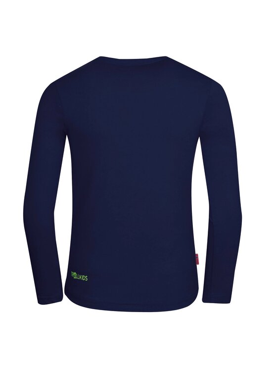 TROLLKIDS TROLLKIDS Longsleeve 343-100 Granatowy Regular Fit