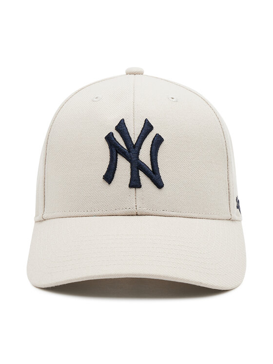 47 Brand 47 Brand Czapka z daszkiem New York Yankees B-MVP17WBV-BN Szary